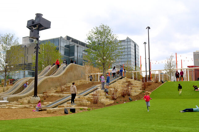 Gene Leahy Mall The RiverFront Omaha