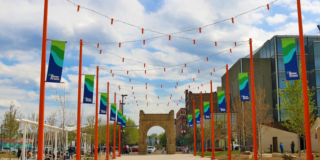 Gene Leahy Mall The RiverFront Omaha