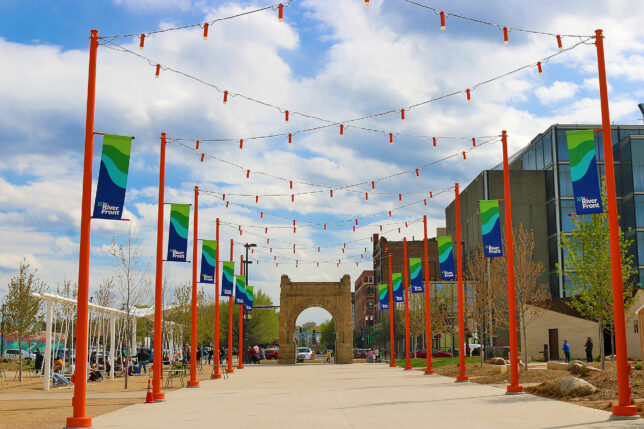 Gene Leahy Mall The RiverFront Omaha