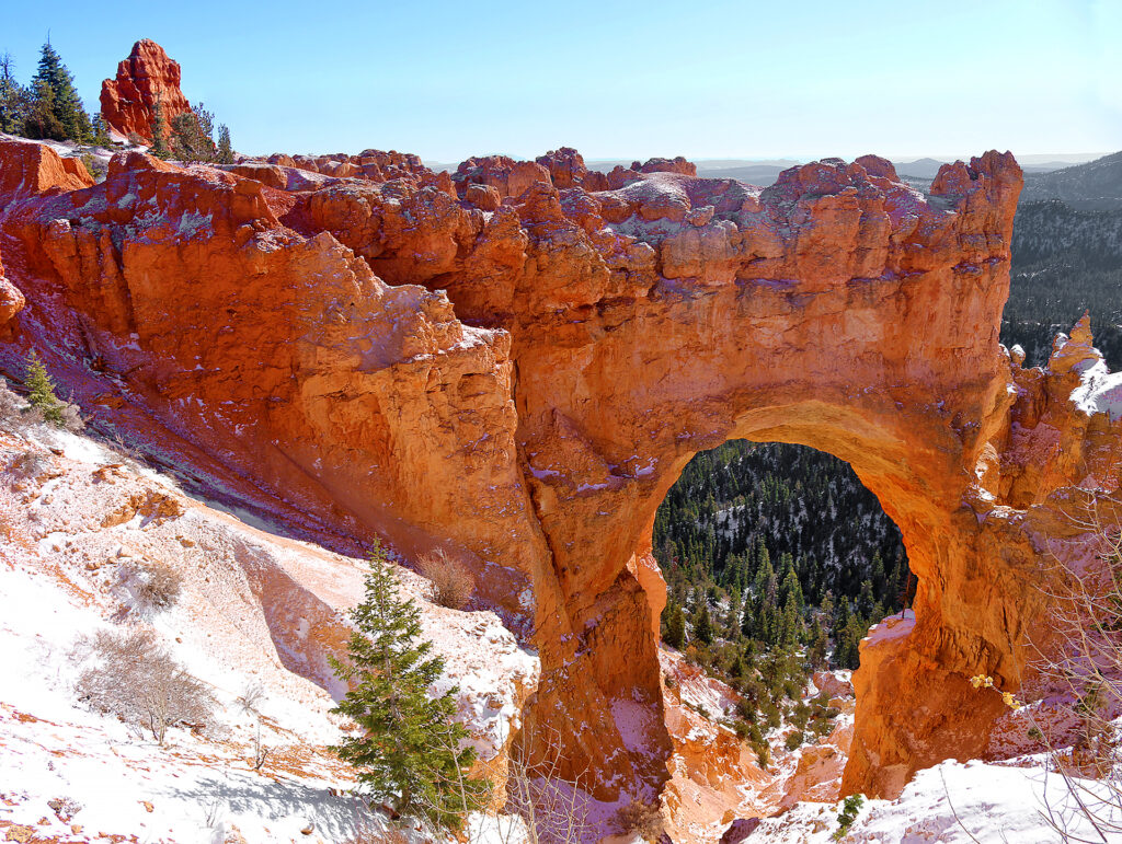 Bryce Natural Bridge at Bryce National Park in Utah