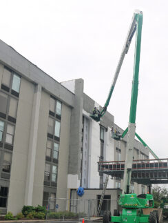 Hampton Inn Evansville construction