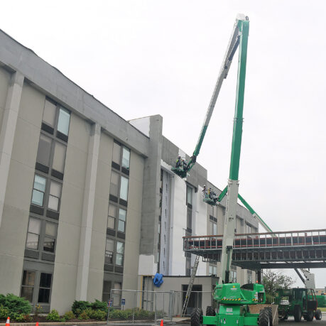 Hampton Inn Evansville construction