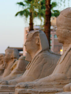 Avenue of Sphinxes Luxor Temple Egypt