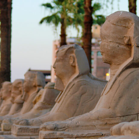 Avenue of Sphinxes Luxor Temple Egypt