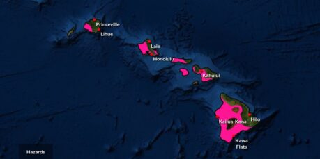 a map of the hawaiian islands