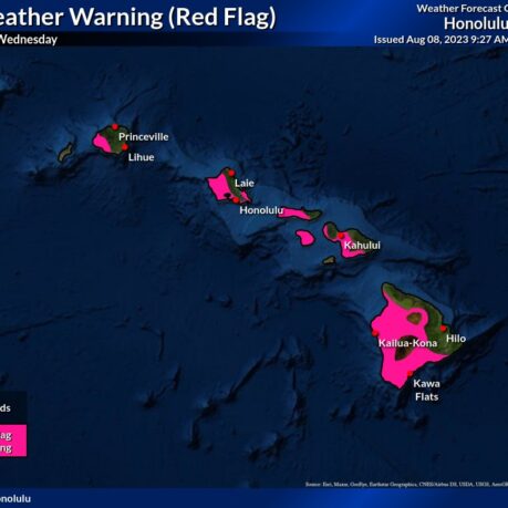 a map of the hawaiian islands