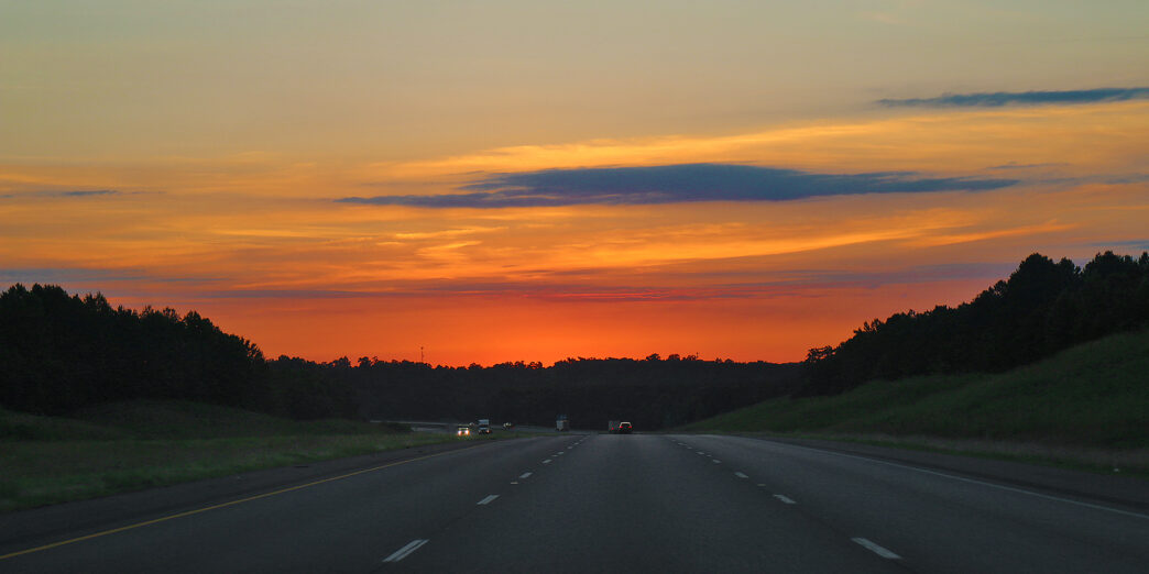 Sunset Interstate 22 Alabama
