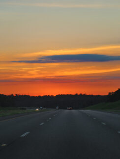 Sunset Interstate 22 Alabama