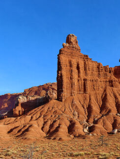 Chimney Rock Trail Capitol Reef National Park Utah
