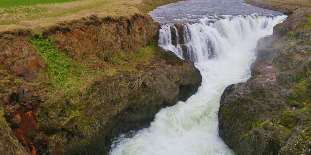 Kolugljúfur Gorge Iceland