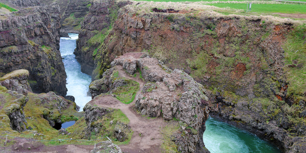 Kolugljúfur Gorge Iceland