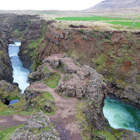 Kolugljúfur Gorge Iceland