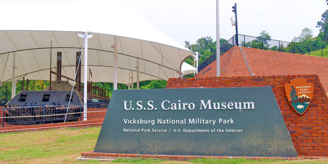 USS Cairo Gunship Vicksburg Mississippi
