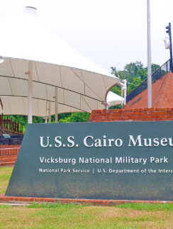 USS Cairo Gunship Vicksburg Mississippi