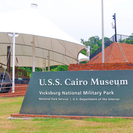 USS Cairo Gunship Vicksburg Mississippi