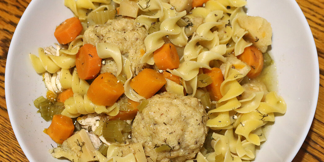 Matzo ball soup