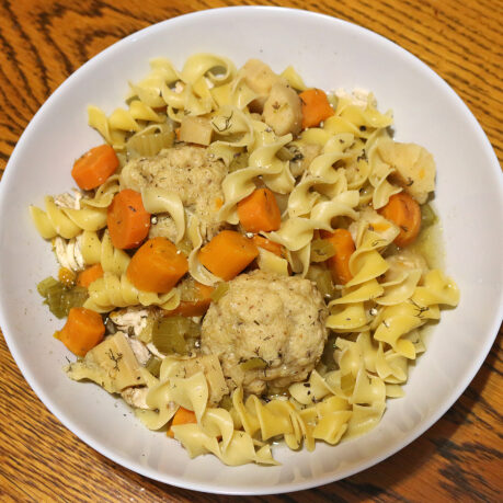 Matzo ball soup