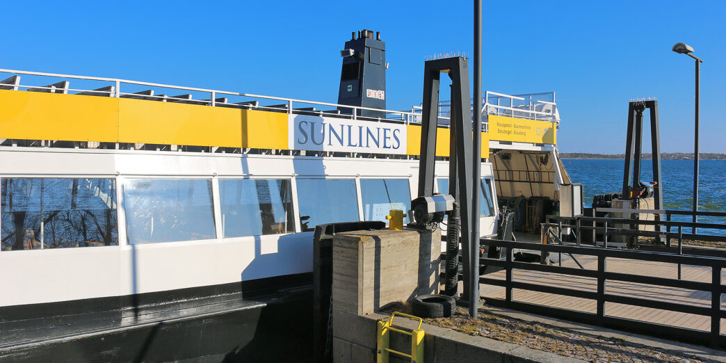Ferry Suomenlinna Islands Finland