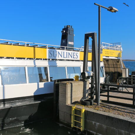 Ferry Suomenlinna Islands Finland