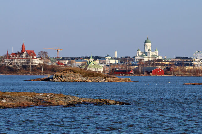 Ferry Suomenlinna Islands Finland