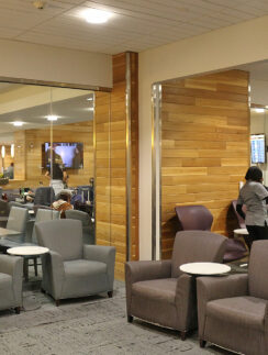 The Club at LAS lounge