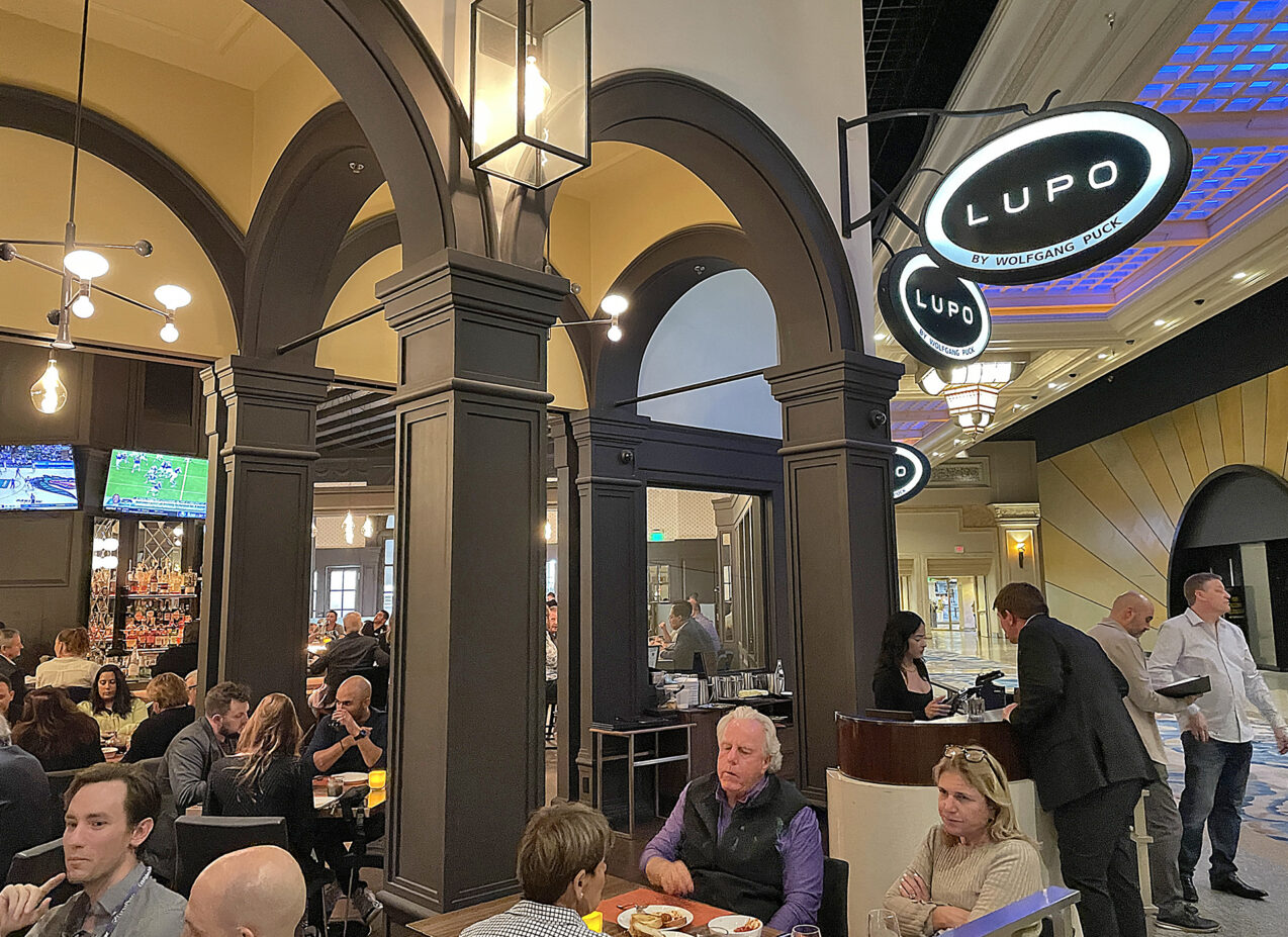 Lupo by Wolfgang Puck in Las Vegas. Restaurant Review. The Gate