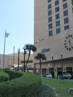 a building with a clock on the front