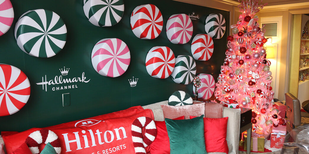Hilton New York Times Square Hallmark Christmas