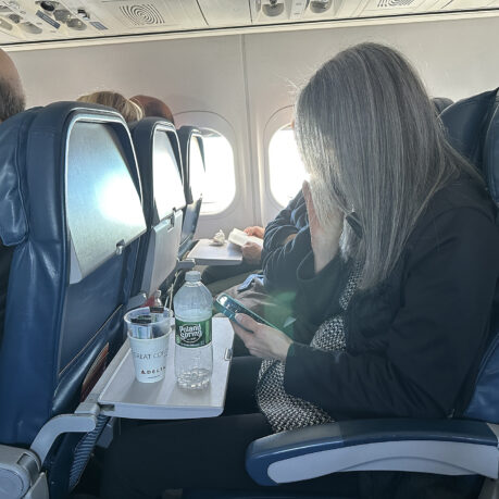 Passengers airplane