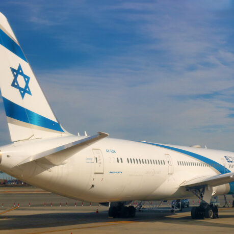 a large airplane on the tarmac