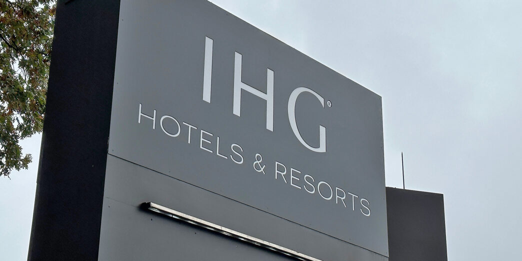 a sign on a building