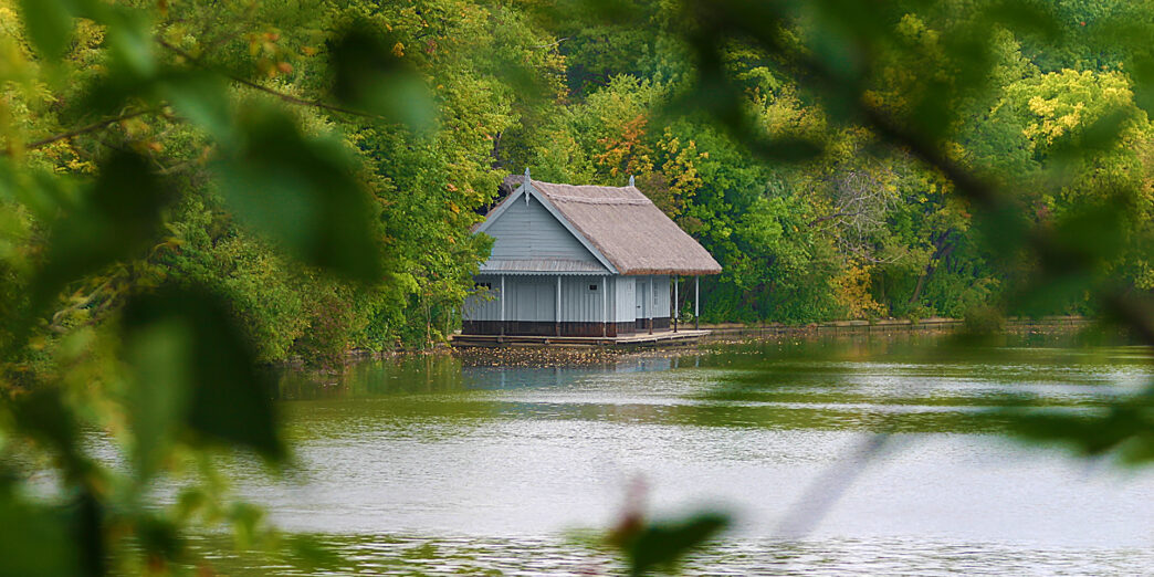 a house on the water