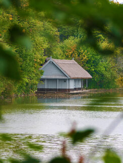 a house on the water
