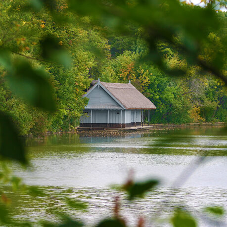a house on the water
