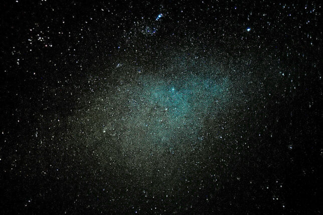 a starry sky with many small stars