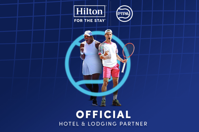a man and woman holding tennis rackets