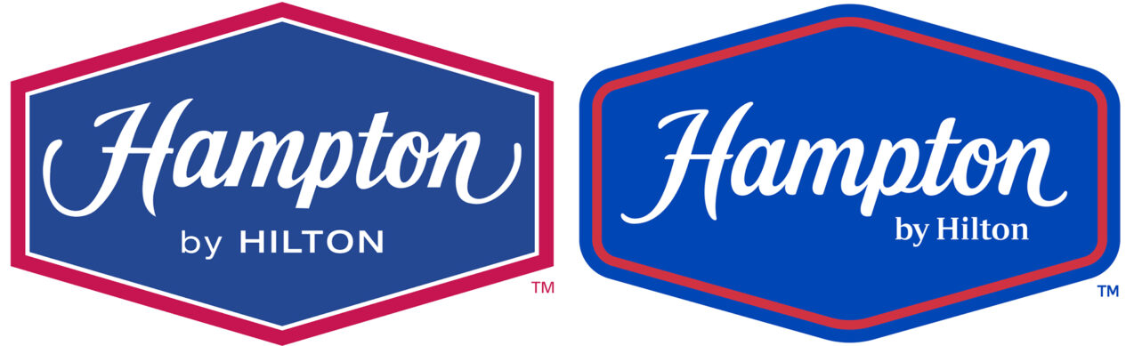 Hampton Inn Logo Comparison - The Gate