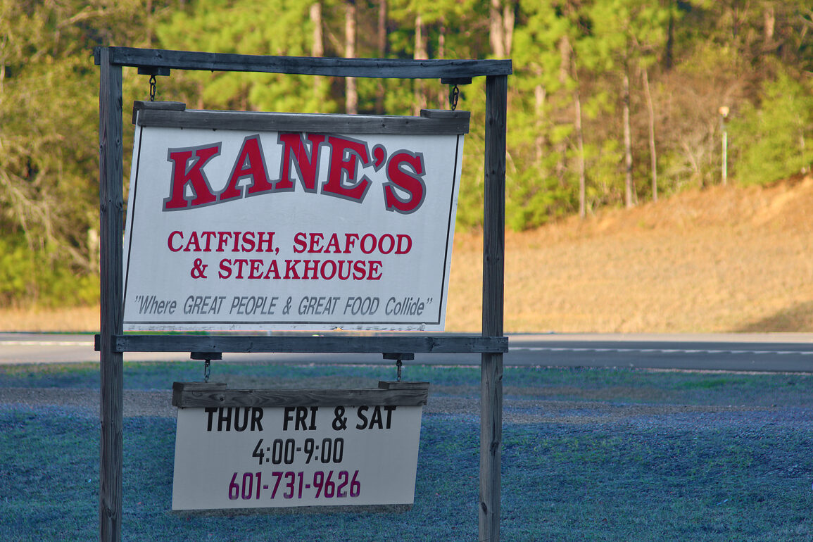Kane’s Catfish, Seafood & Steakhouse in Foxworth in Mississippi