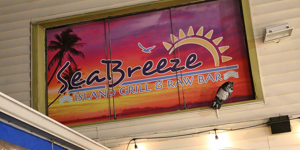 a sign on a building