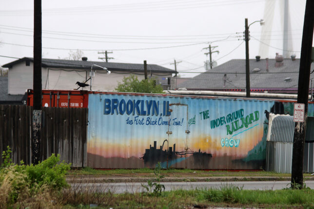 a train car with graffiti on it