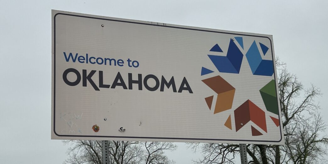 a sign with text and a star