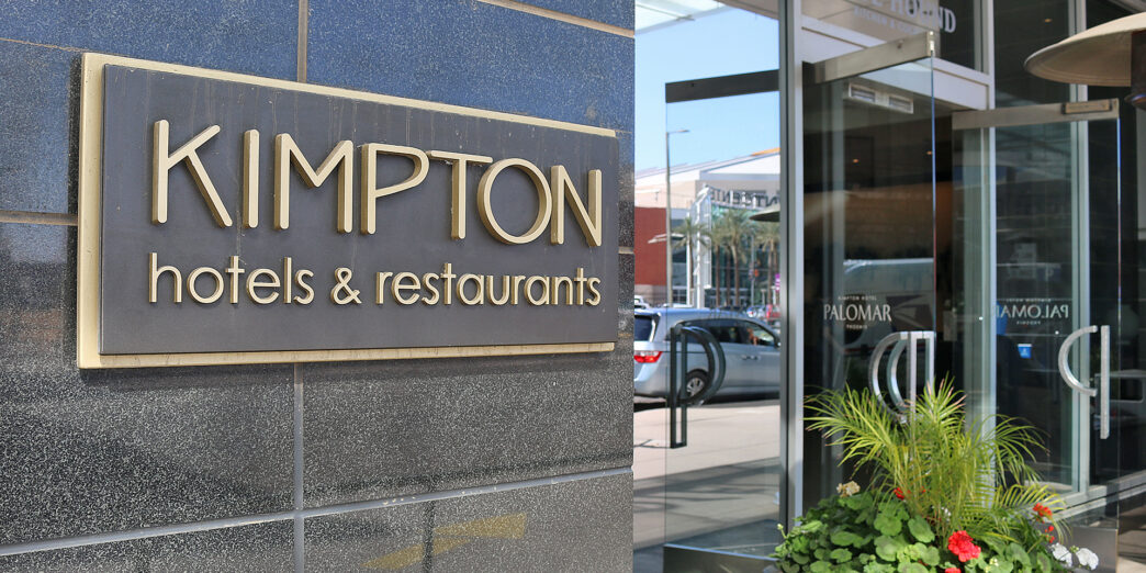 a sign on a building