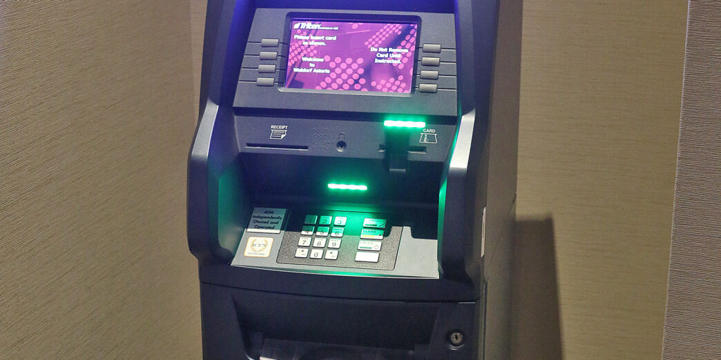 a machine with a screen and buttons