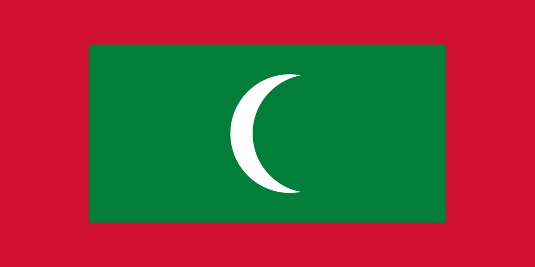 a red green and white flag