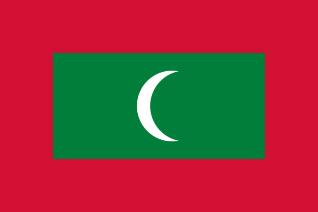 a red green and white flag