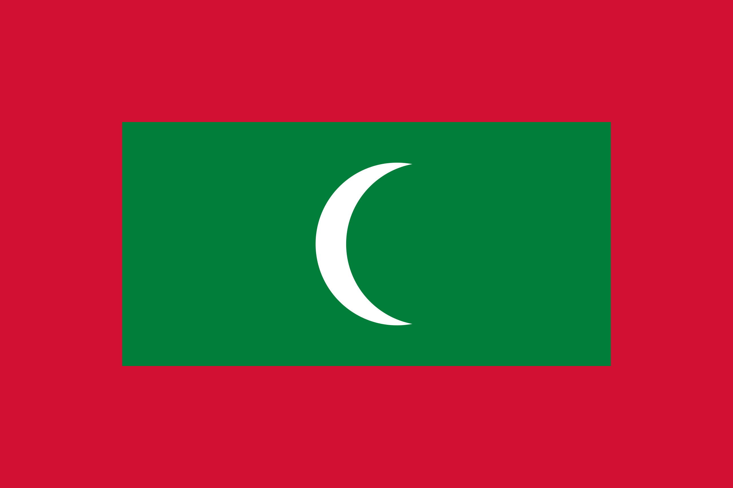 a red green and white flag