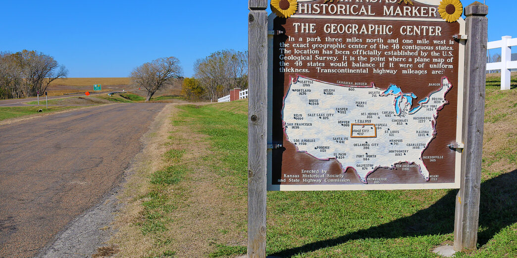 a sign with a map on it