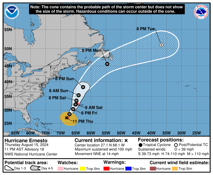 a map of a hurricane