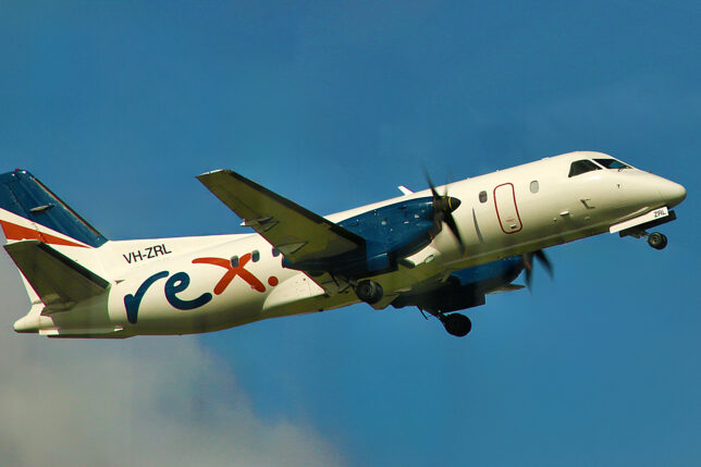 a plane flying in the sky