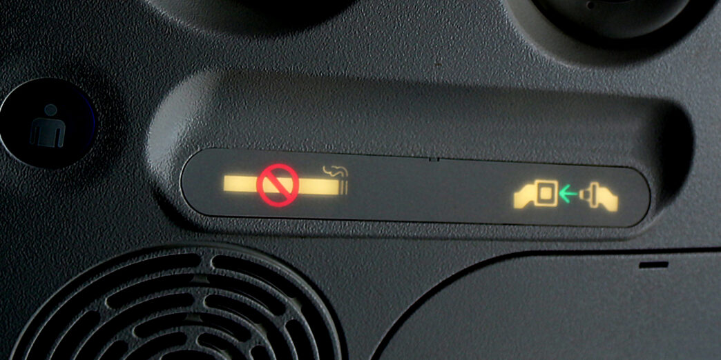 a close up of a sign